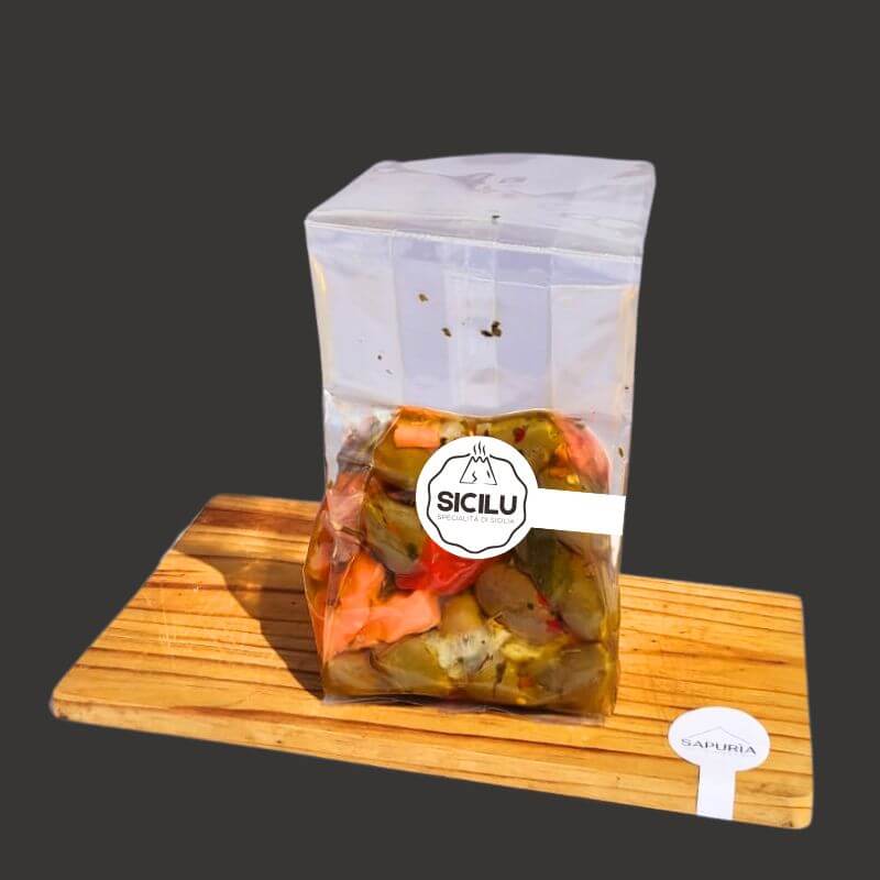 Olive all'Ortolana con Giardiniera - Formato da 270g