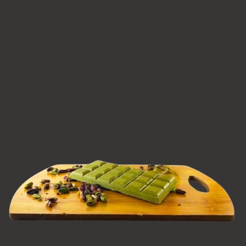 Barretta di Cioccolato al Pistacchio da 100g