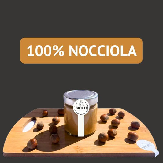 Crema con il 100% di Nocciola - Formato da 190g