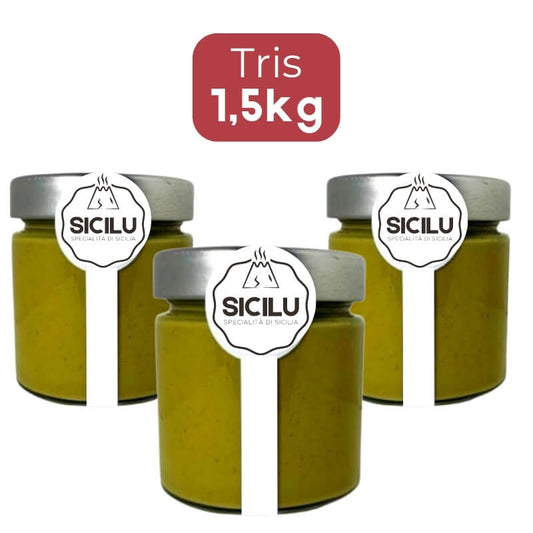 Crema Spalmabile al Pistacchio - Tris da 1,5kg